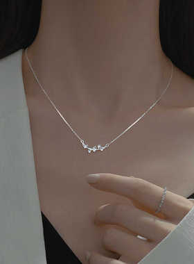 高级个性冷淡风ins礼物999纯银