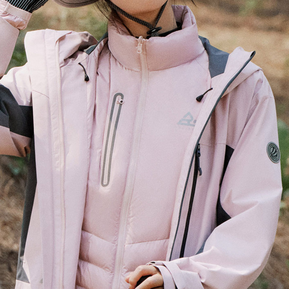 波司登户外羽绒冲锋衣2023【一衣三穿】男女同款防水鹅绒登山服