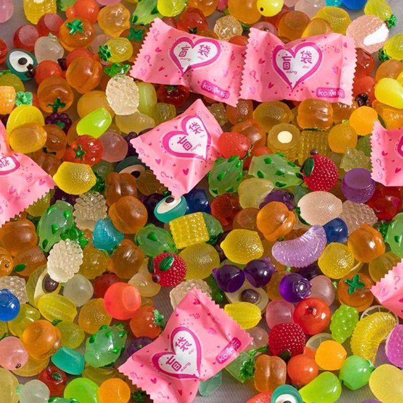 夜光立体卡通盲袋微缩水果模型发亮儿童玩具摆件小礼物盲盒发光,淘宝优惠券,粉丝福利购,淘宝优惠卷