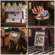 Coffee shop handmade bookend assembly model toys