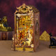 Three-dimensional bookend creative assembly model