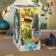 Diy handmade cabin antique three-dimensional bookend
