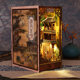 Wooden assembled bookends handmade gifts