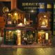 Mini bookstore handmade model birthday gift