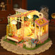 Diy cabin handmade assembled model toys