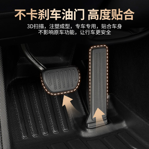 汽车脚垫适用25丰田rav4荣放rv4专用2026款老款26全包围用品全包 - 图1