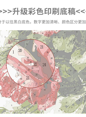 油情画意|数字油画diy画解压治愈