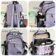 Lightweight travel backpack dual-purpose waterproof nylon chest bag