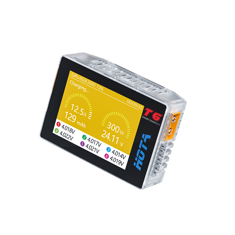 HOTA T6智能平衡充电器航模RC模型锂电池镍氢电池充放电维护电压 - 图2