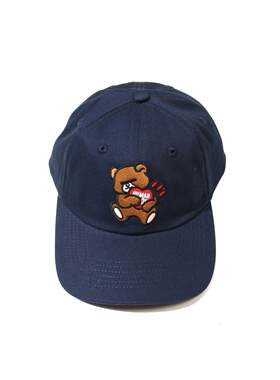 【Humans Mades】UNDERCOVER 6PANEL TWILL 25AW遮眼熊爱心鸭舌帽
