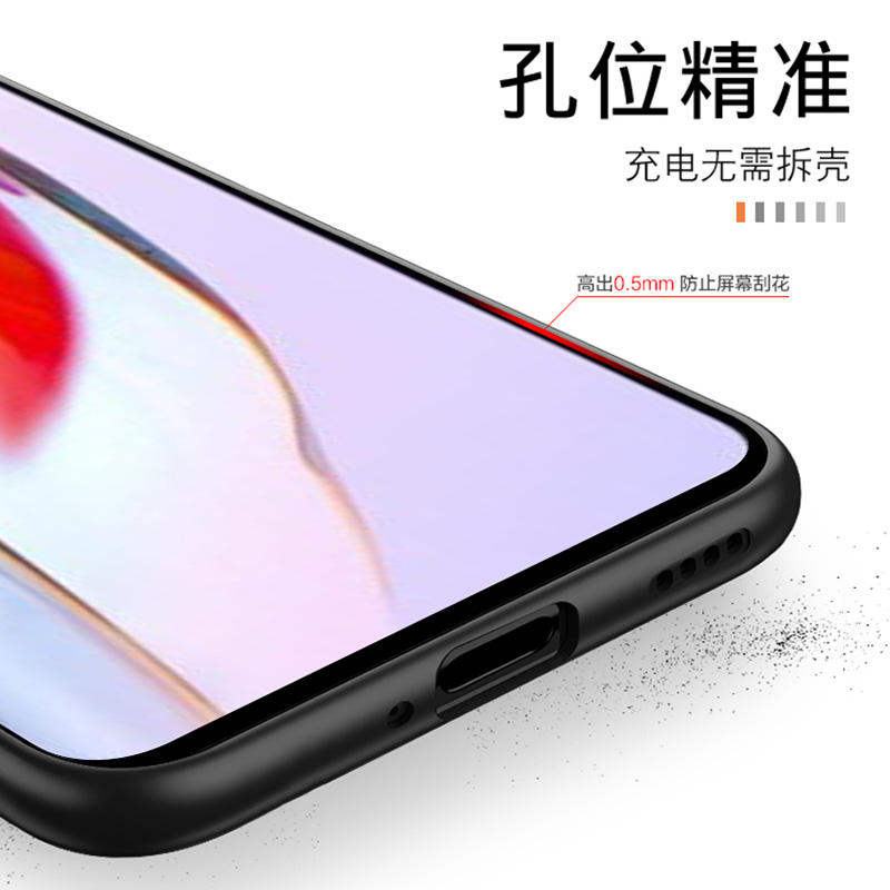 适用OPPO K7手机壳k12黑色K7X磨砂外壳opk5防摔软0pp0k3硅胶k1全包边男女保护套简约商务手机套外后壳 - 图3