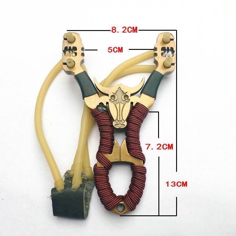 圆皮卡球弹弓带瞄点弹工大拉力精准神器弹工射户外竞技弹弓大全-图1