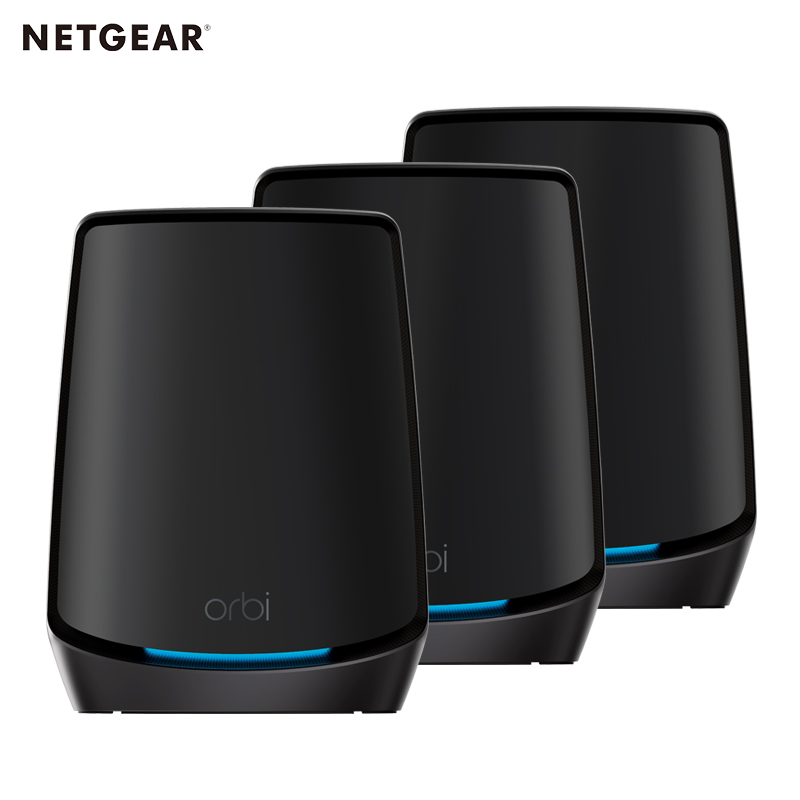 NETGEAR网件Orbi奥秘AX6000三频千兆Mesh分布式WiFi6无线路由器RBR860主机10G万兆WAN口RBS860分机RBK862/863-图3