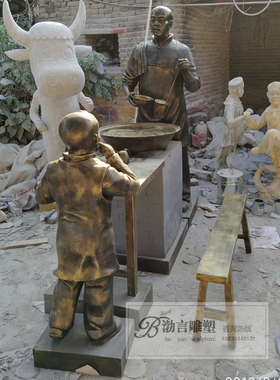 玻璃钢民俗文化武汉雕塑景观小品