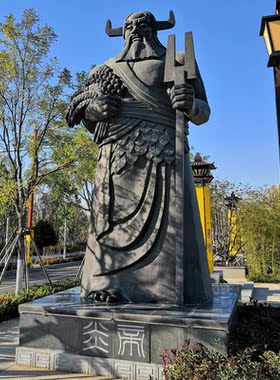 徐福东渡雕塑海历史名人航家