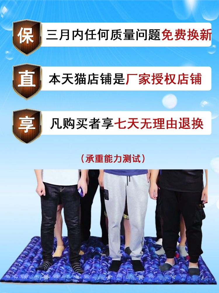 水床冰垫水垫床垫单人双宿舍夏天降温神器制冷袋枕水席冰凉水床垫-图2