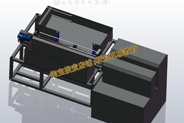 33套抛光打磨机设备图纸 自动研磨机立式钣金一体机SolidWorks图 - 图1