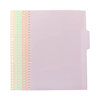Loose-leaf book spacer paper a5 plastic card b