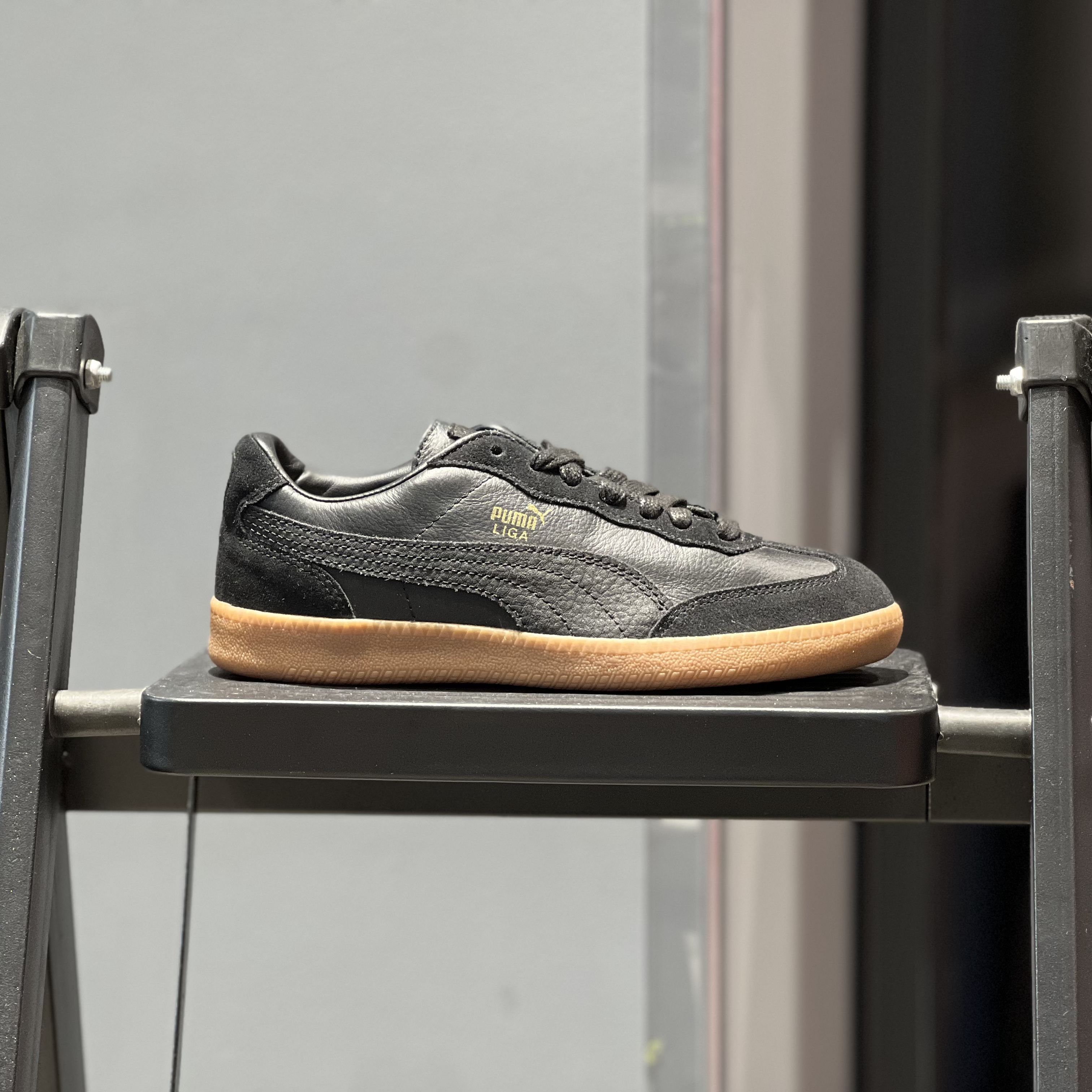 彪马/Puma 翻毛皮牛皮革复古小众休闲德训鞋364597 - 图3