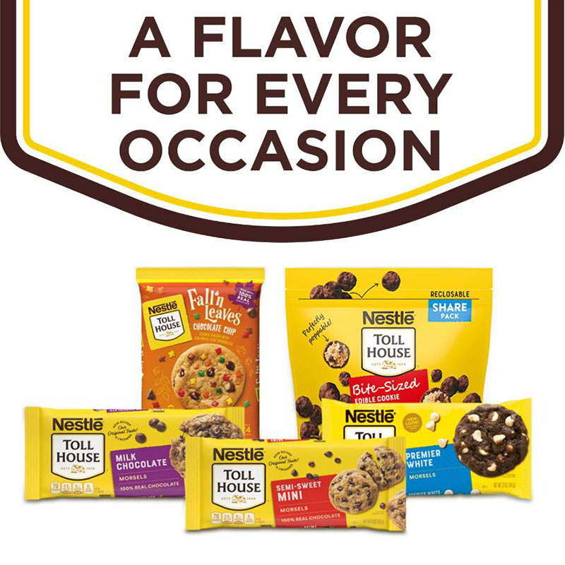 美国雀巢烘焙耐高温巧克力豆Nestle Toll House Chocolate Chips - 图0