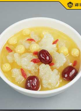 仿真八宝粥早餐模型豆浆模具