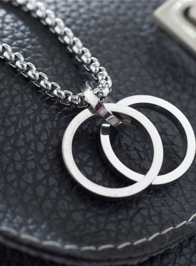 蹦迪土酷风挂件情侣链子网红同款