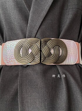 欧美腰带女收腰束腰