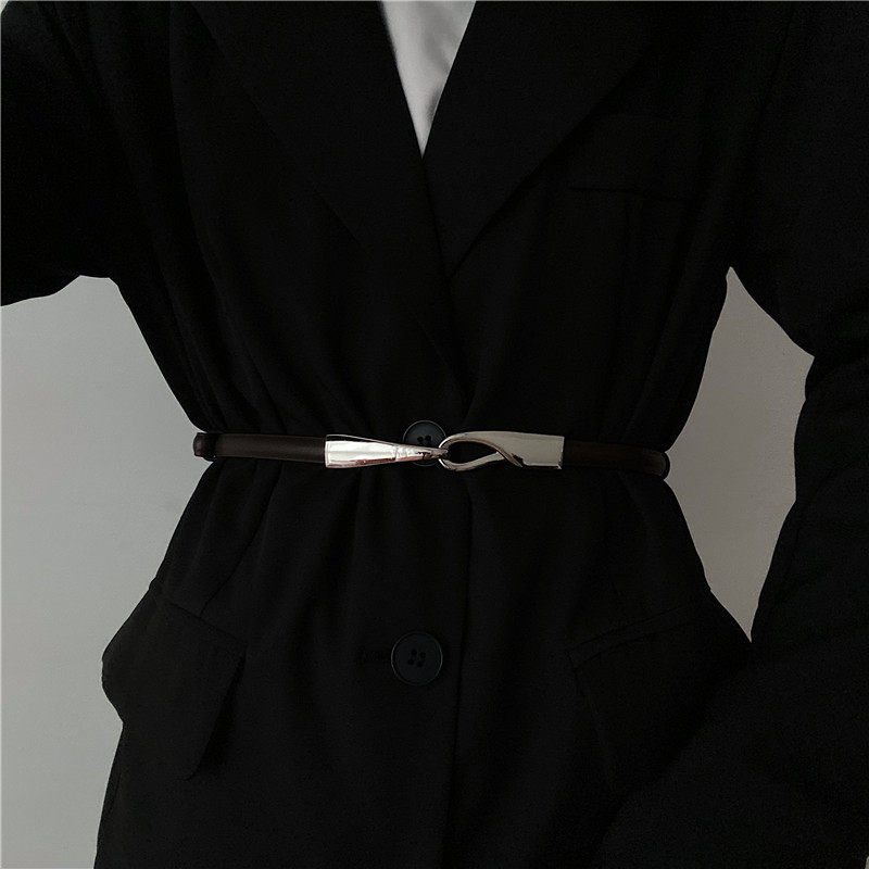 气质简约配西装真皮腰带女收腰时尚百搭毛衣连衣裙外套裙子腰封细,淘宝优惠券,粉丝福利购,淘宝优惠卷