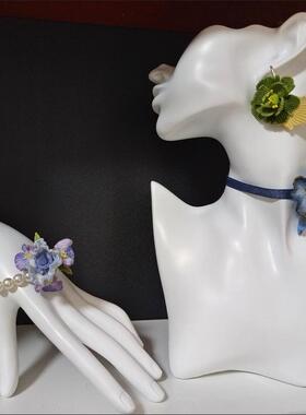 首饰展示架卧室衣帽架置物架耳环架子项链架戒指手镯珠宝展示道具