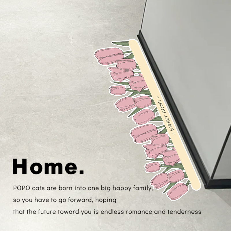 郁金香卫生间自粘地贴厨房墙地面翻新防水地板贴纸楼梯遮丑改造贴,淘宝优惠券,粉丝福利购,淘宝优惠卷