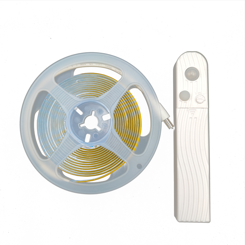 智能人体感应COB灯带5V电池盒款usb充电款无线卧室床底软LED灯条,淘宝优惠券,粉丝福利购,淘宝优惠卷