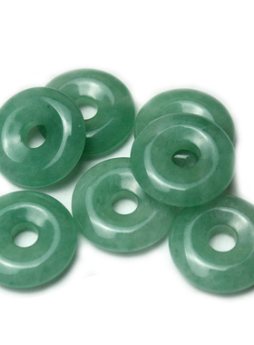 绿东陵圆饼吊坠促销让利