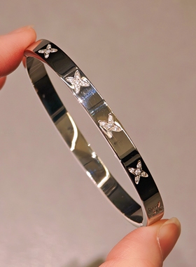 简约百搭星星钻石细款手镯女款