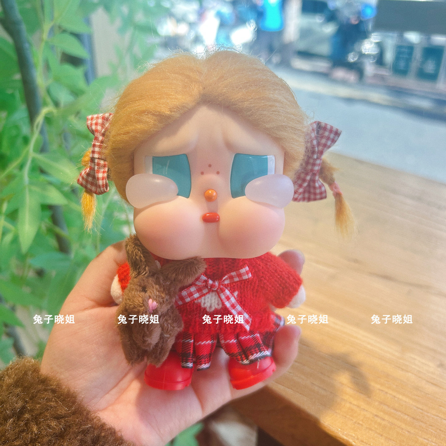 cry baby哭娃咕噜咕噜娃衣红色毛衣新年娃衣毛绒挂件着替恋夏一族,淘宝优惠券,粉丝福利购,淘宝优惠卷