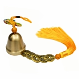 Wuhuang Bell Pure Copper Bells Древние деньги пять императоров шесть императоров Money Cars Cars Pendant Home Store Bell Metal Wind Bells