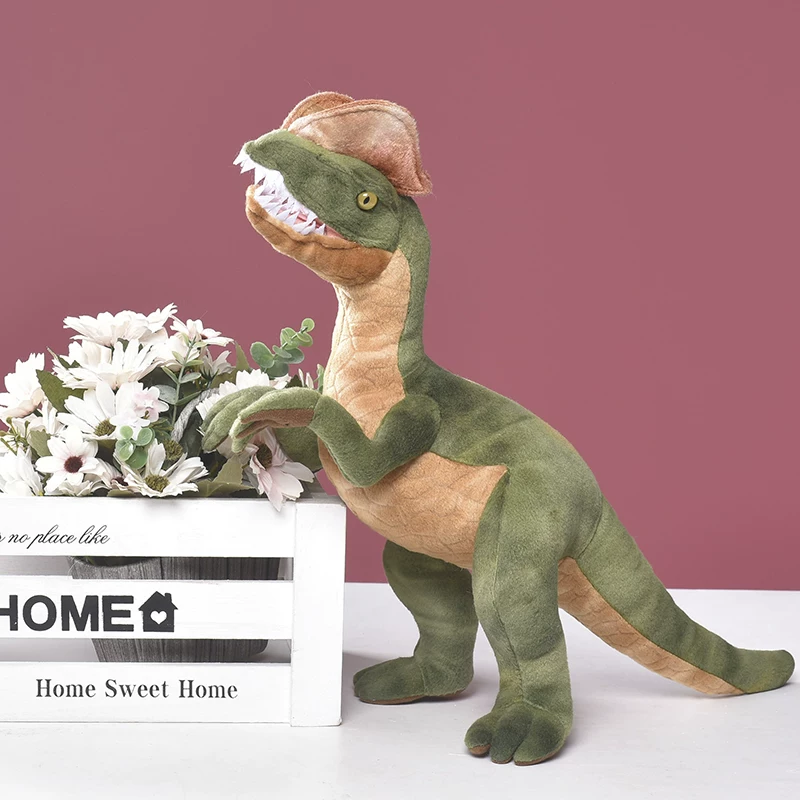 Realistic plush toy, dinosaur, cute doll