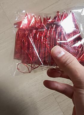 20cm珠光白色千纸鹤成品婚庆折纸