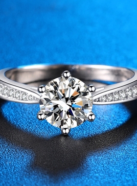 正品进口莫桑石钻戒过过测钻笔