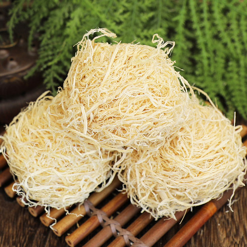 竹茹中药材正品竹茹球丝青竹茹如竹皮非野生可搭蚕沙砂陈皮橘皮汤 - 图1