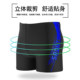 Men's large size anti-embarrassing quick-drying breathable swimming trousers