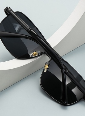 新款眼镜男士偏光太阳镜复古方形偏光镜墨镜驾驶镜厂家5097