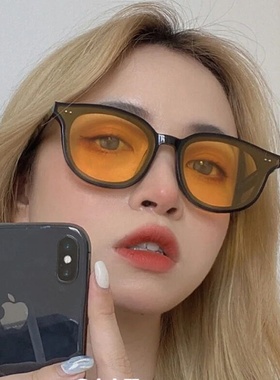 同款墨镜2021新款韩版男潮街拍时尚网红防紫外线太阳镜女士