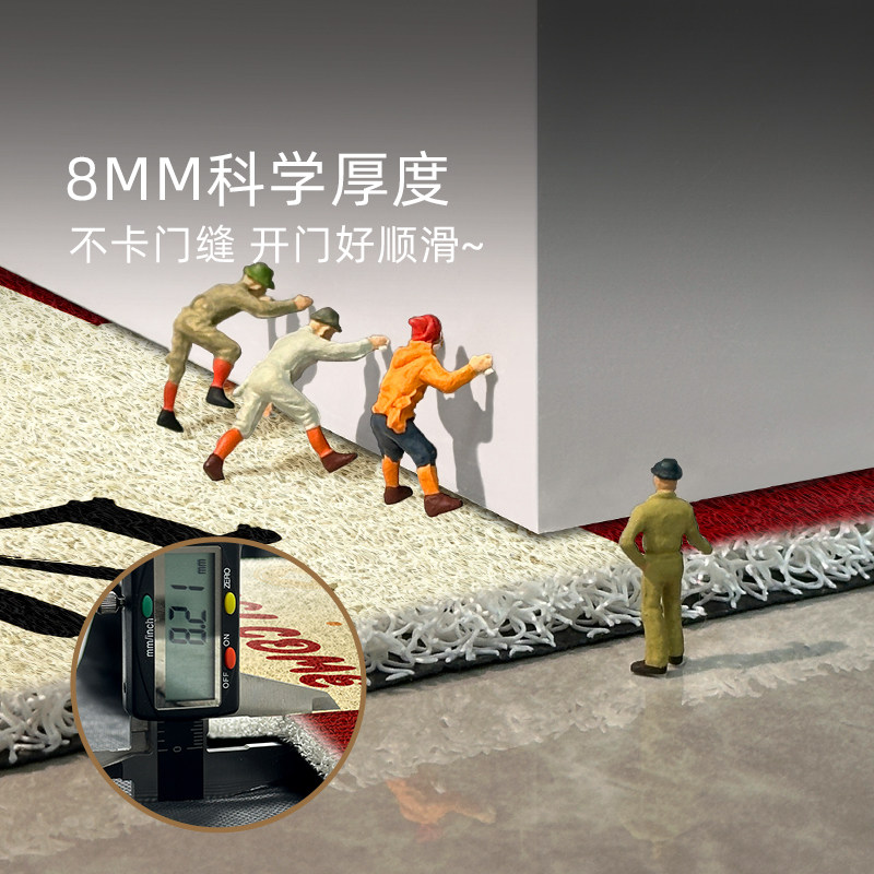 红色入户门口家用地垫喜庆脚垫地毯垫可裁剪门垫乔迁丝圈垫子新款,淘宝优惠券,粉丝福利购,淘宝优惠卷