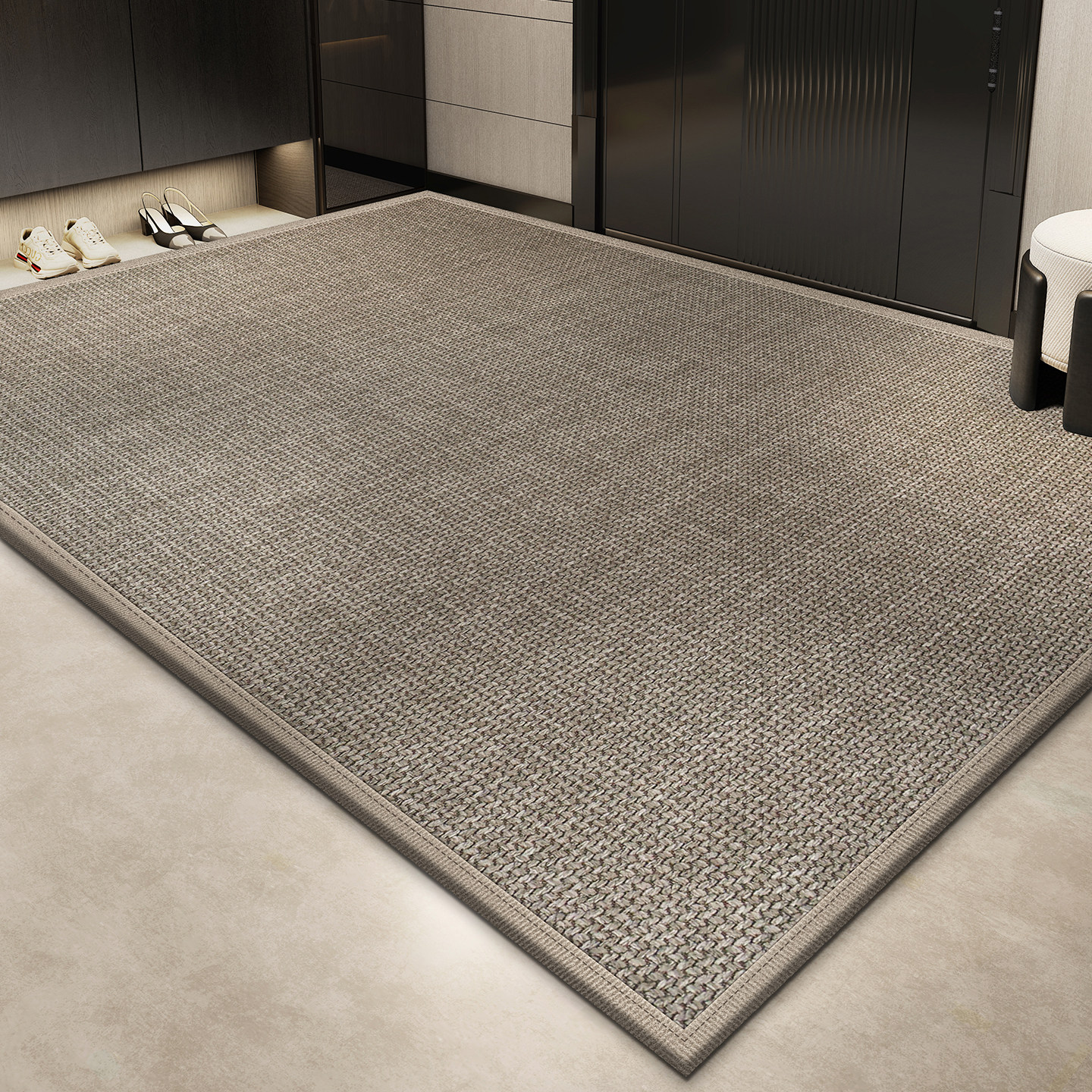 2026新款入户门地垫编织门垫入户进门地毯客厅门口脚垫满铺可定制,淘宝优惠券,粉丝福利购,淘宝优惠卷