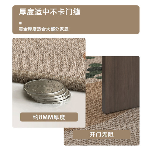 门垫家用门口耐脏脚踏垫门外可定制脚踏垫入户门地垫玄关垫子脚垫 - 图3