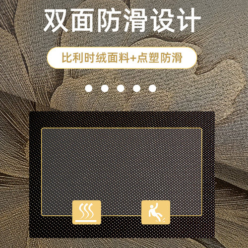 简约现代入户门地垫地毯门垫进门大门口玄关耐脏耐磨防滑脚垫定制 - 图3