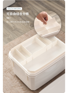 美甲工具箱大容量可放光疗机