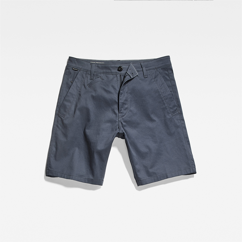 G-STAR RAW 夏季新品Bronson 2.0修身奇诺西装短裤男士商务D21040