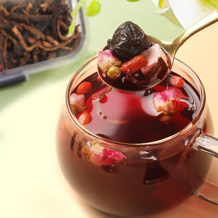 福东海陈皮乌梅桑葚茶饮山楂茯苓枸杞玫瑰养生茶中药材酸梅汤正品