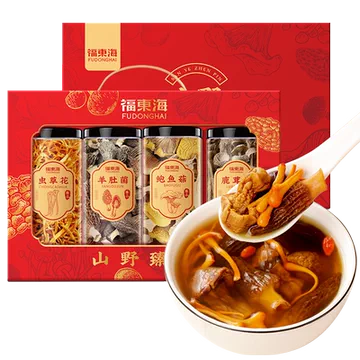 【福东海】四拼菌菇礼盒215g[101元优惠券]-寻折猪